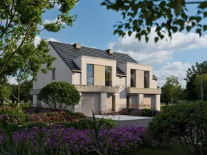 Dom bliźniak 115,12 m², Szukalice, Sprzedaż