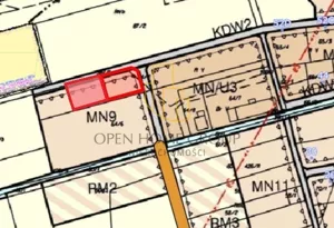 Działka 1 075,00 m², Siedlce, Sprzedaż