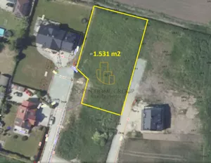 Działka 1 531,00 m², Żórawina, Sprzedaż
