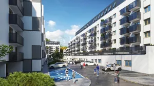Mieszkanie dwupokojowe 48,75 m², Wrocław, Krzyki-Partynice, Partynice, Jeździecka, Sprzedaż