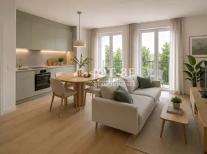 Mieszkanie dwupokojowe 44,06 m², Wrocław, Żerniki, Sprzedaż