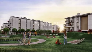 Mieszkanie trzypokojowe 54,23 m², Kąty Wrocławskie, Bazyliowa, Sprzedaż