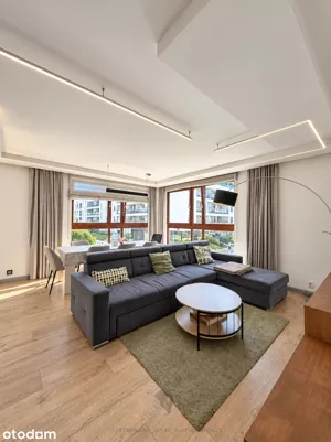 Mieszkanie trzypokojowe 97,00 m², Warszawa, Wilanów, Błonia Wilanowskie, Sarmacka 20a, Wynajem