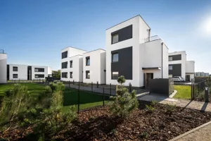 Nowe Warzymice V, nowe domy, Ronson Development, ul. Spacerowa, Rajkowo