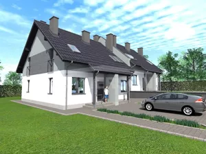 Dom bliźniak 80,00 m², Wrząsowice, Sprzedaż
