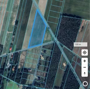 Działka 1 000,00 m², Młyńsk, Sprzedaż