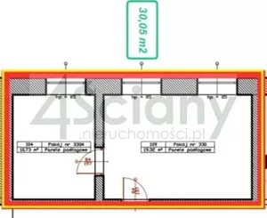Biuro 30,05 m², Warszawa, Mokotów, Wynajem