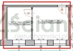 Biuro 23,92 m², Warszawa, Mokotów, Wynajem