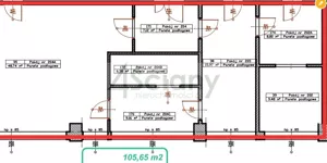 Biuro 105,00 m², Warszawa, Mokotów, Wynajem