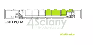 Biuro 85,60 m², Warszawa, Śródmieście, Wynajem