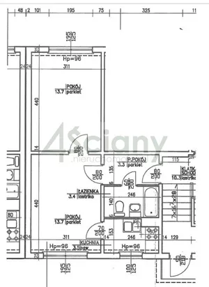 Mieszkanie dwupokojowe 36,00 m², Warszawa, Bielany, Przy Agorze, Sprzedaż
