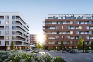 Nadmotławie Apartments Budynek I, nowe mieszkania, ROBYG, ul. Sienna Grobla, Śródmieście, Gdańsk