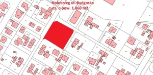 Działka 1 860,00 m², Kołobrzeg, Bydgoska, Sprzedaż