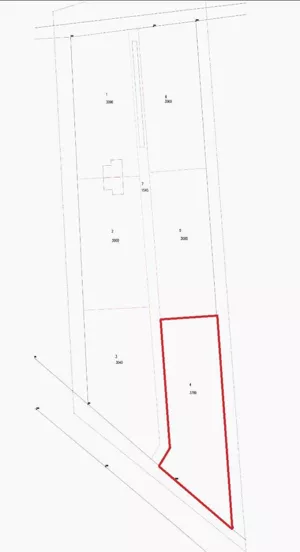 Działka 3 780,00 m², Stramnica, Sprzedaż