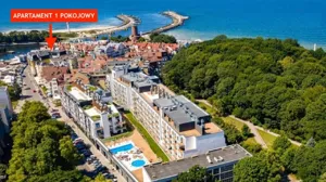 Mieszkanie jednopokojowe 30,61 m², Kołobrzeg, Towarowa, Sprzedaż