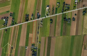 Działka 24 400,00 m², Kręgi, Sprzedaż