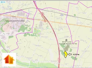 Działka 125 500,00 m², Krzyżanów, Sprzedaż