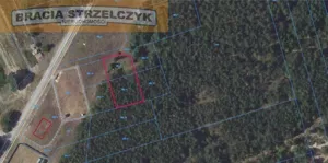 Działka 939,00 m², Łacha, Sprzedaż