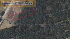 Działka 1 446,00 m², Łacha, Sprzedaż