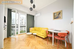 Mieszkanie dwupokojowe 26,30 m², Warszawa, Wola, Chłodna, Wynajem