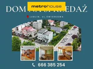 Dom wolnostojący 160,00 m², Lublin, Sławin, Świerkowa, Sprzedaż