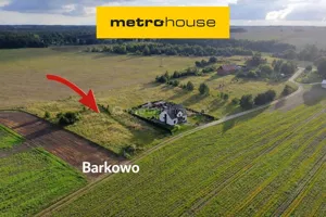 Działka 1 504,00 m², Barkowo, Sprzedaż