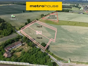 Działka 9 500,00 m², Bolesławice, Sprzedaż
