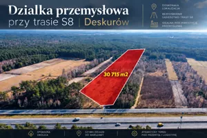 Działka 30 715,00 m², Deskurów, Sprzedaż