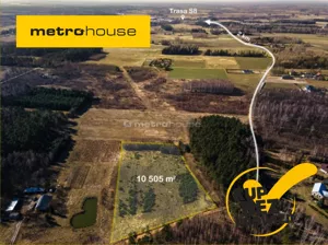 Działka 7 500,00 m², Gąba, Sprzedaż