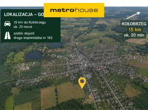 Działka 2 500,00 m², Gościno, Sprzedaż