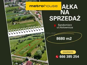 Działka 8 680,00 m², Sandomierz, Holownicza, Sprzedaż
