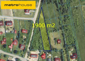 Działka 1 900,00 m², Jaroszów, Sprzedaż