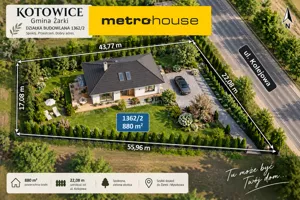 Działka 880,00 m², Kotowice, Kolejowa, Sprzedaż