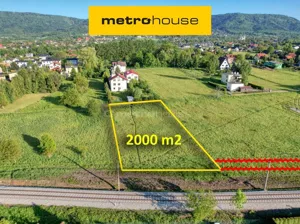 Działka 2 000,00 m², Kozy, Krańcowa, Sprzedaż