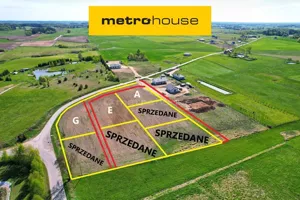 Działka 1 175,00 m², Krupin, Sprzedaż