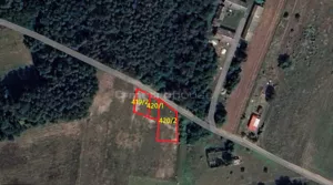 Działka 1 384,00 m², Księża Wólka, Sprzedaż