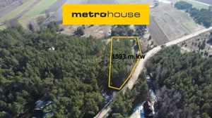 Działka 1 593,00 m², Łęcino, Sprzedaż