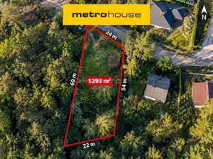 Działka 1 293,00 m², Szadkowice-Ogrodzim, Leśna, Sprzedaż