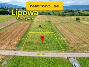 Działka 800,00 m², Lipowa, Sprzedaż