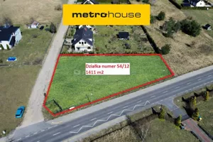 Działka 1 411,00 m², Machowino, Sprzedaż