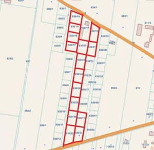 Działka 14 837,00 m², Maków, Sprzedaż