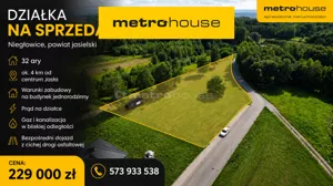 Działka 3 186,00 m², Niegłowice, Sprzedaż
