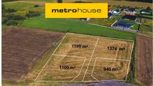 Działka 1 374,00 m², Gromadka, Polna, Sprzedaż