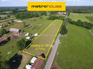 Działka 7 100,00 m², Prusowy Borek, Sprzedaż