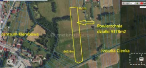 Działka 9 378,00 m², Klembów, Sadowa, Sprzedaż