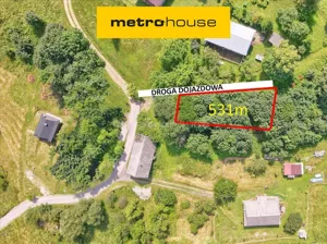 Działka 531,00 m², Sucha Beskidzka, Zasypnica, Sprzedaż