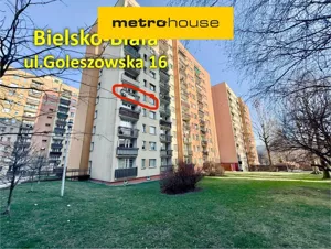 Mieszkanie dwupokojowe 44,00 m², Bielsko-Biała, Goleszowska, Sprzedaż