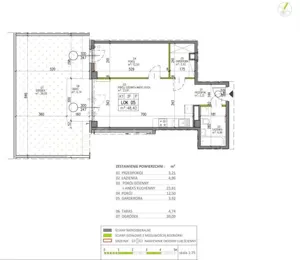 Mieszkanie dwupokojowe 48,40 m², Warszawa, Białołęka, Sprzedaż