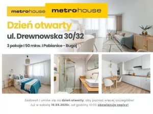 Mieszkanie trzypokojowe 49,68 m², Pabianice, Drewnowska, Sprzedaż