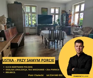 Mieszkanie trzypokojowe 94,19 m², Ustka, Marynarki Polskiej, Sprzedaż